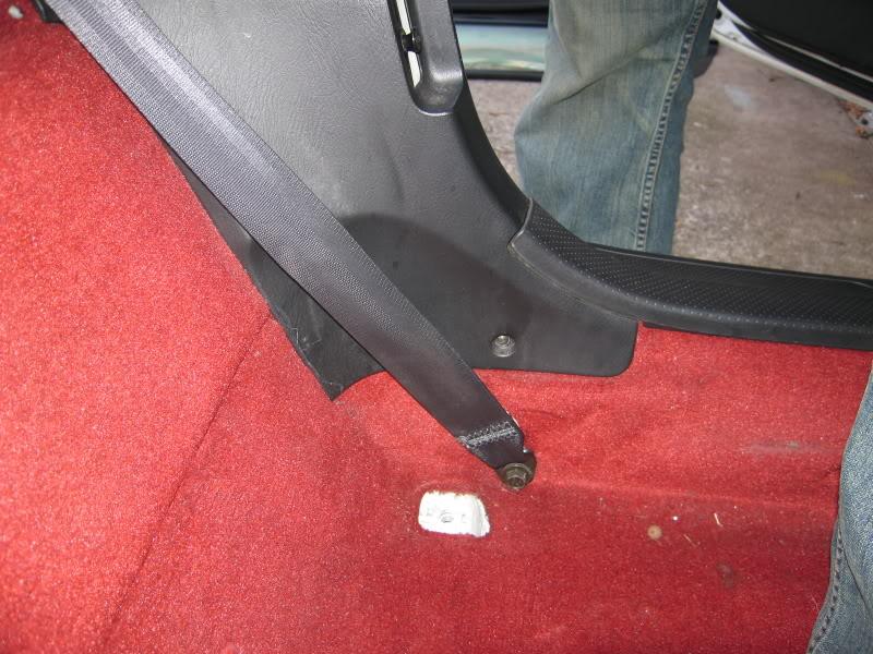 Honda S2000 seat belt mount