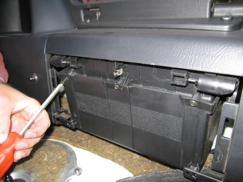 Honda S2000 storage compartment screw locations