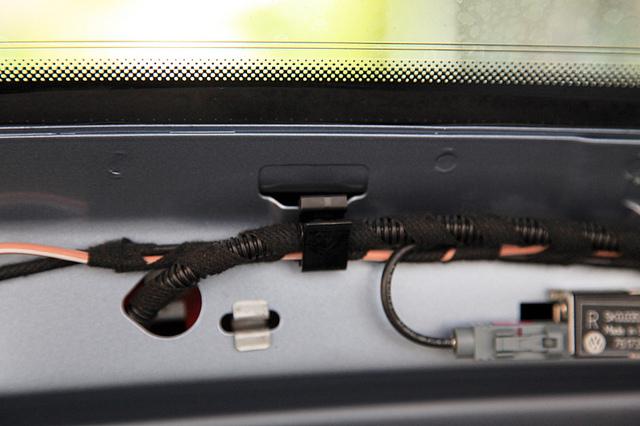 location of module for wiper