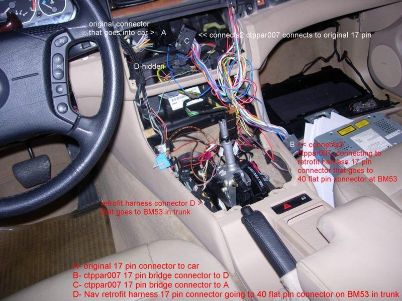 BMW E46 dash wiring