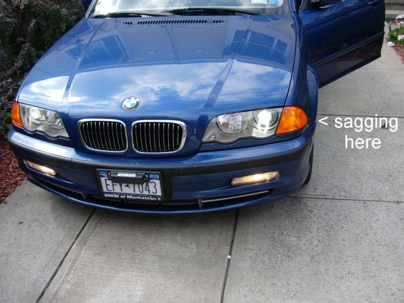 bmw e46 m3 front bumper removal