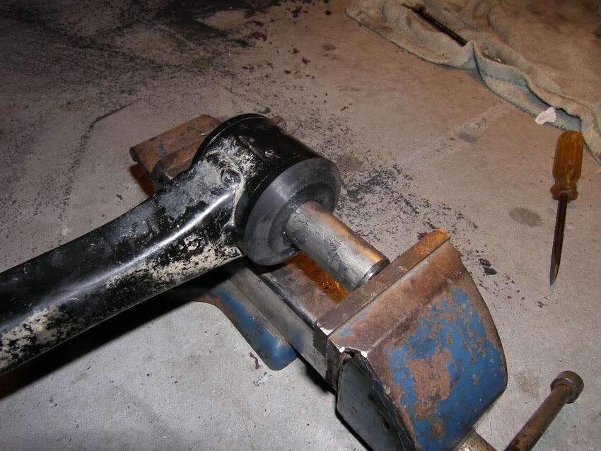 Front Trailing Arm Bushing Replacement by JDwhiteWRX subaru diys DIY