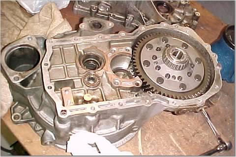 VW 02A/O2A/02J/O2J Transmission removed with sub assemblies left