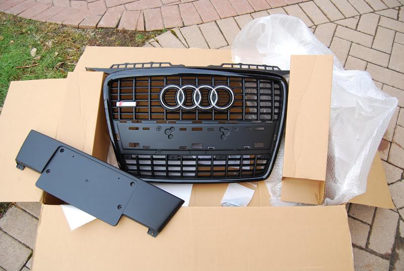 Audi A3 OEM chrome/grey S-Line grille