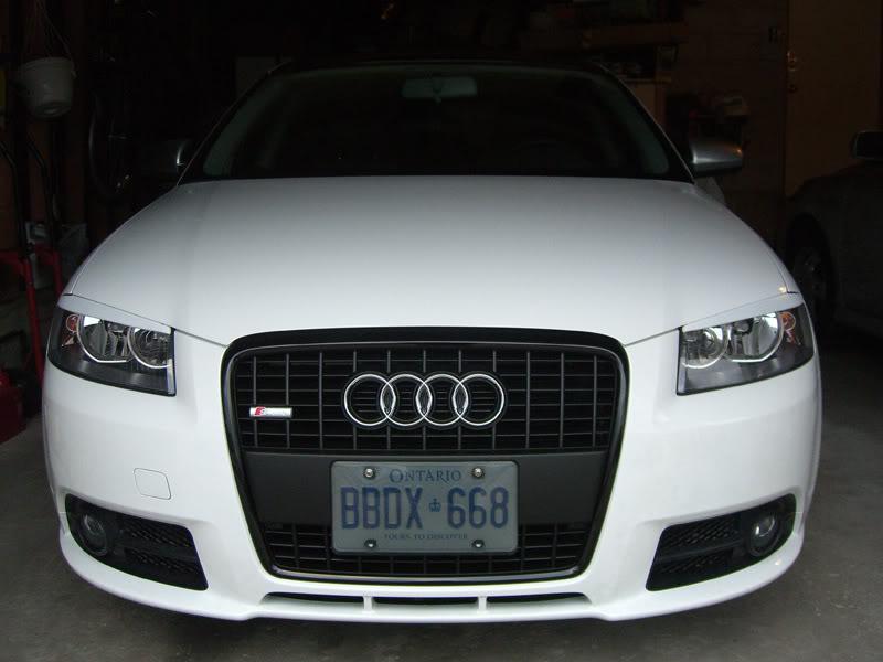 Audi A3 blackout grille