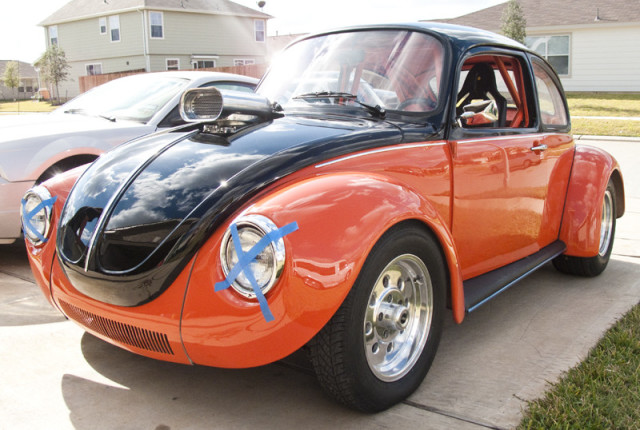 V8 1973 VW Beetle Project by V8 Super Beetle