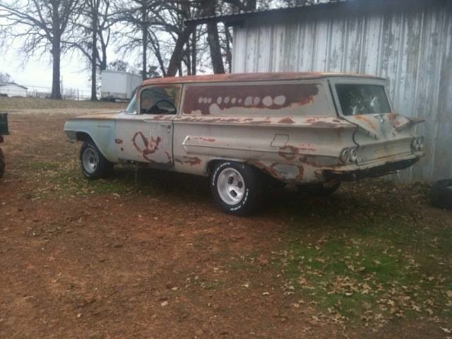 1960 Chevy Sedan Delivery LS swap by 2165 Turbo Rail