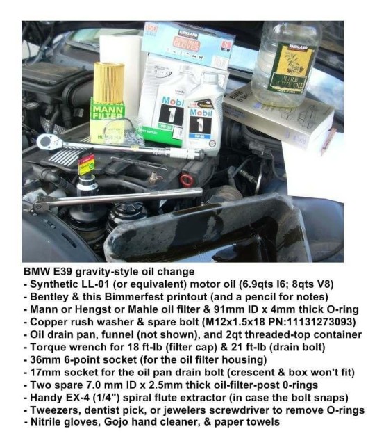 How to CHOOSE the right oil for you for your E39 by bluebee