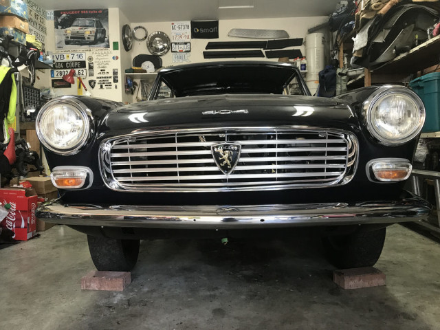 1966 404 Coupé Injection Restoration  