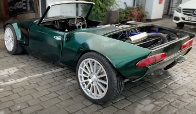 Mid-engined turbo Triumph Spitfire