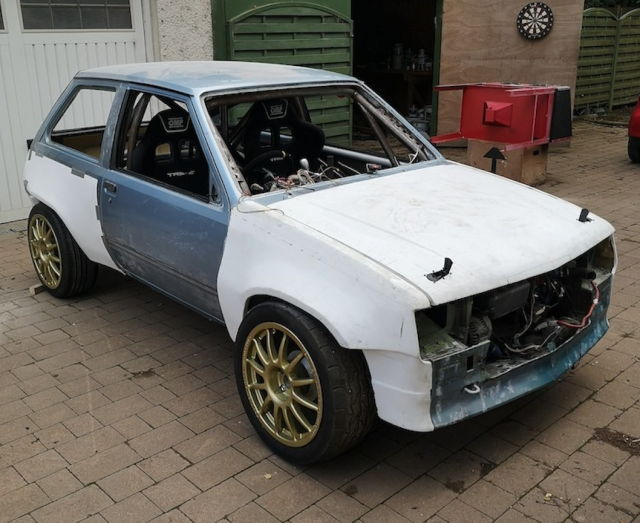 Vauxhall Nova K20 Type R Rally Build