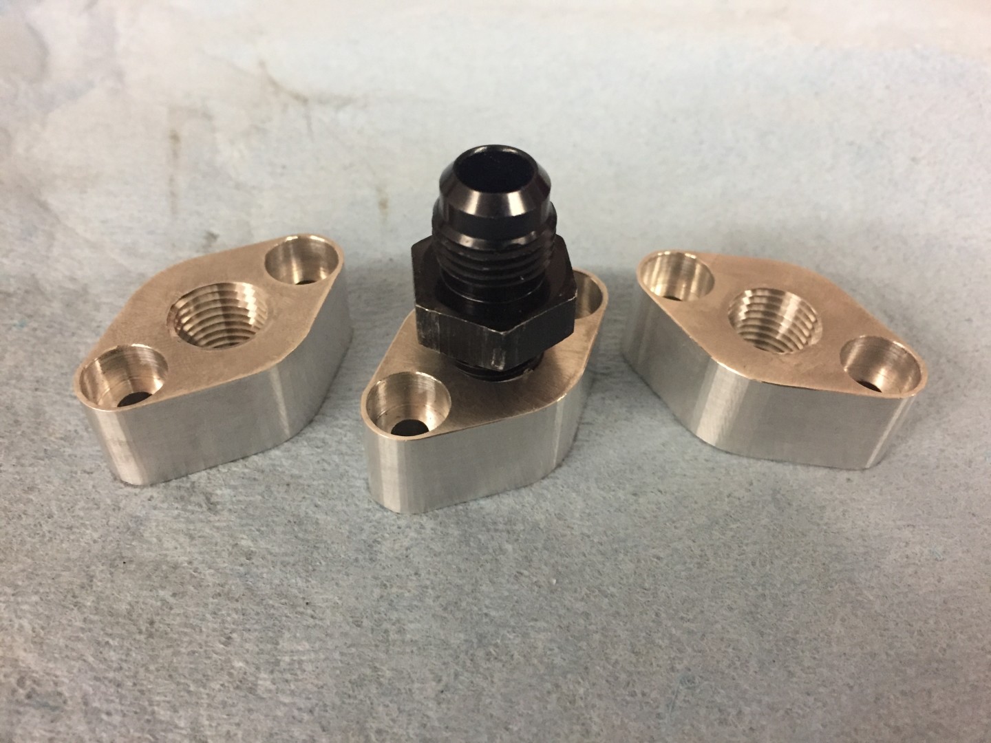 Had these made to use AN lines for my fuel system. It had these tiny metal lines on them that definitely can't flow enough fuel to do anything.
