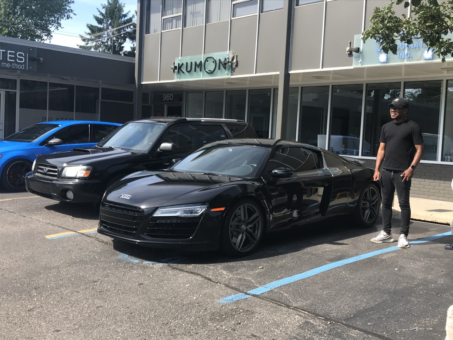 Audi R8 at Svenska Cafe 7/20