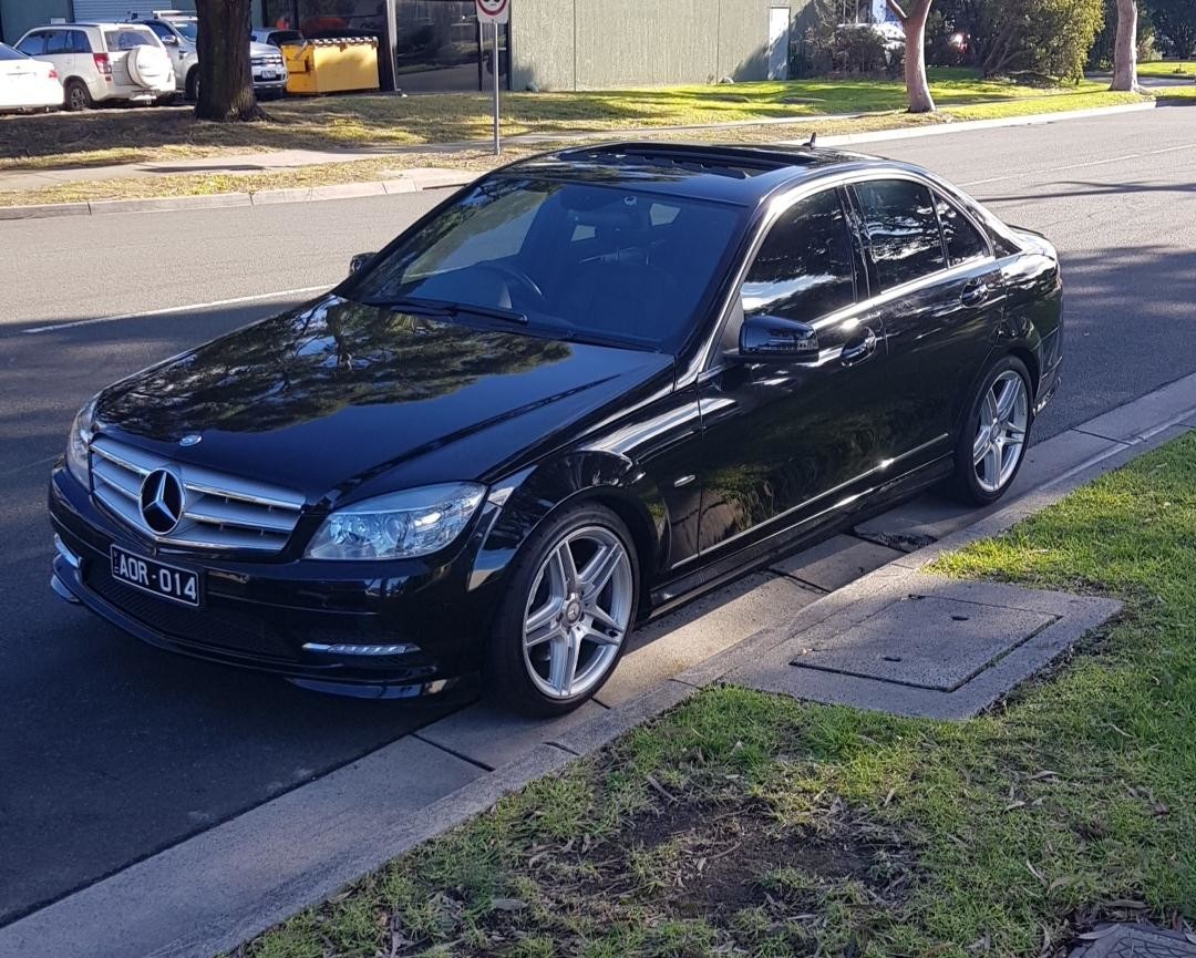 Black amg sports package