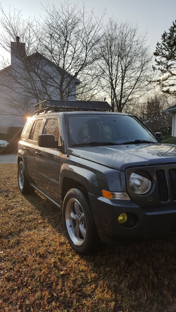 Blue jeep