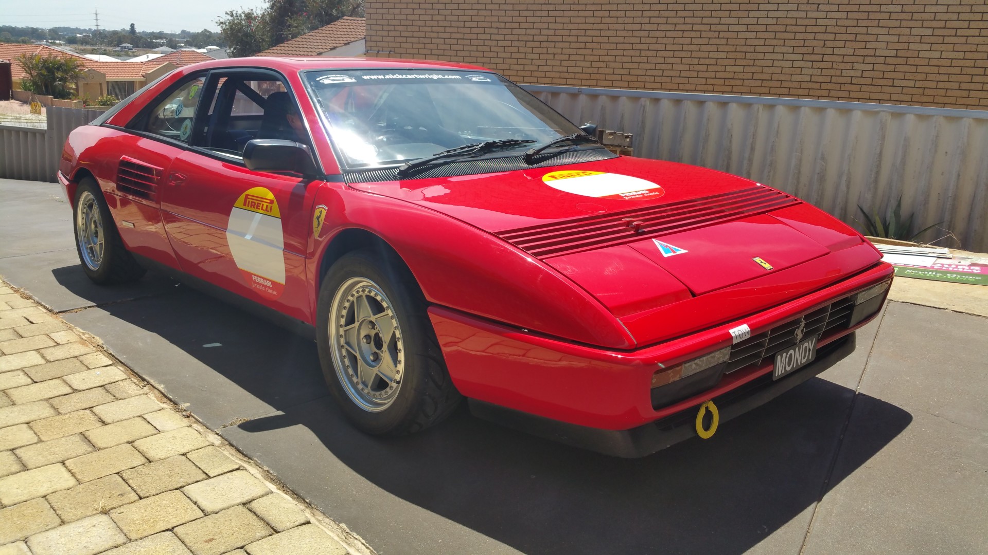 Stripped out Ferrari racing