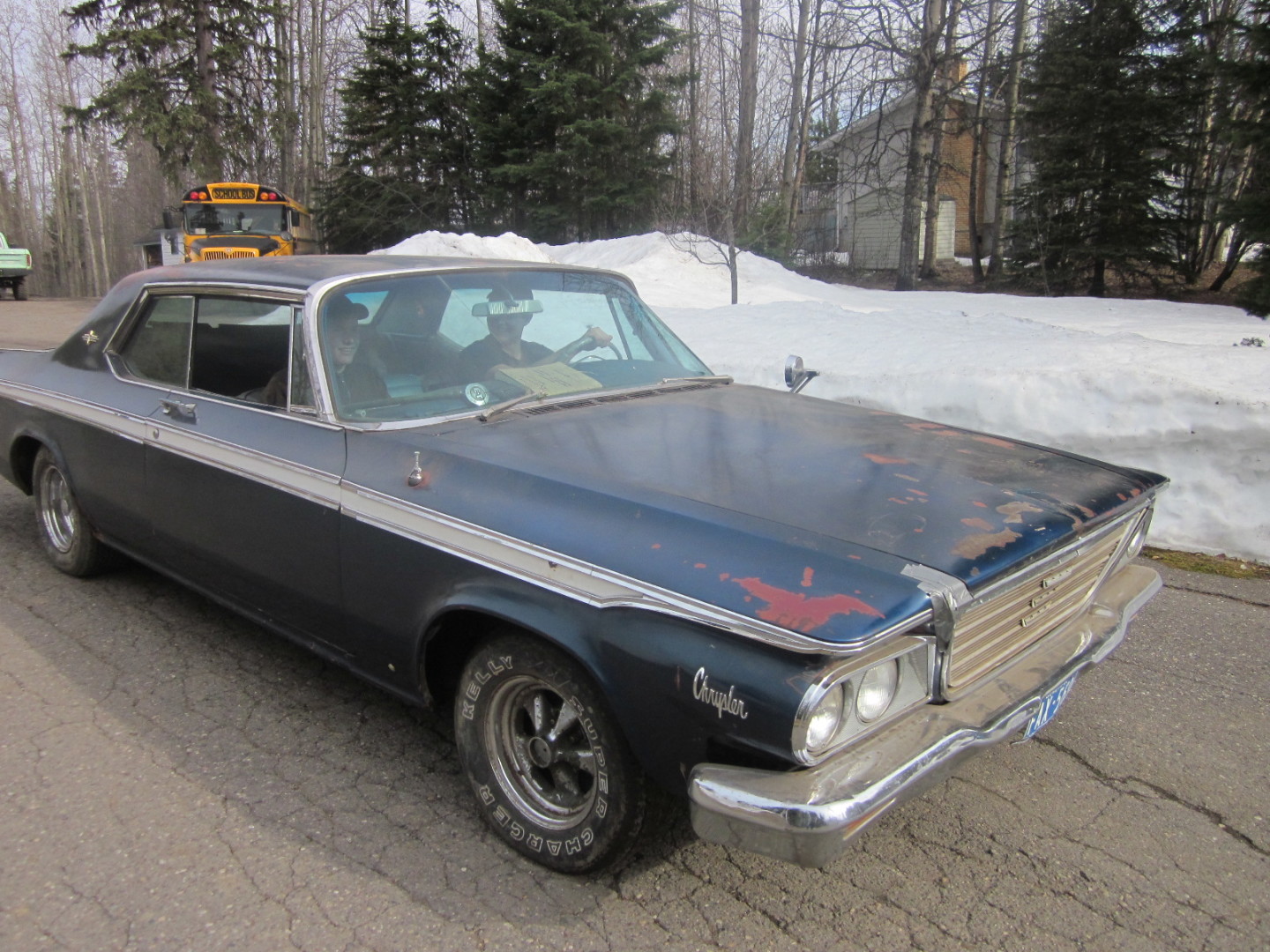 1964 chrysler windsor , two door hard top