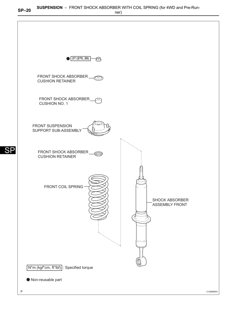 Toyota Tacoma 4WD and Pre-Runner shocks