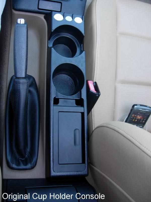 BMW E36 Cupholder With Hole for Original Light 