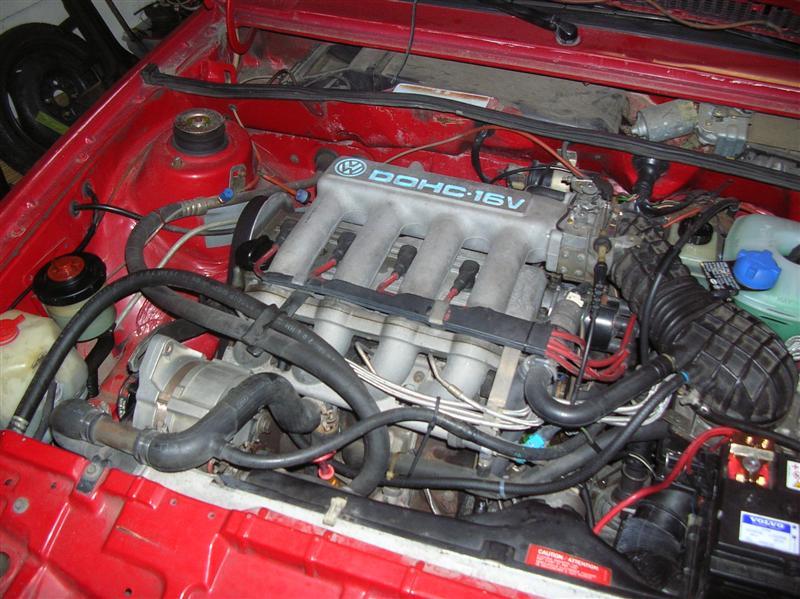 VW Scirocco 16v engine