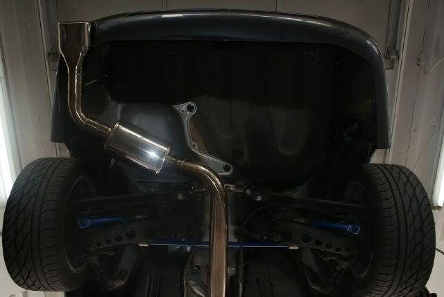 Volvo S60R rear exhaust