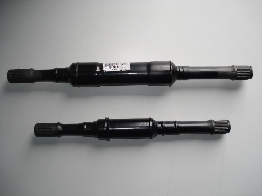 Custom VW driveshafts 320mm and 416mm