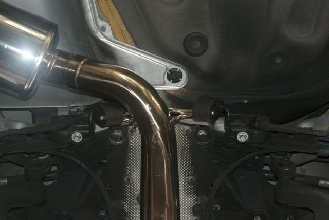 Volvo S60R performance exhaust