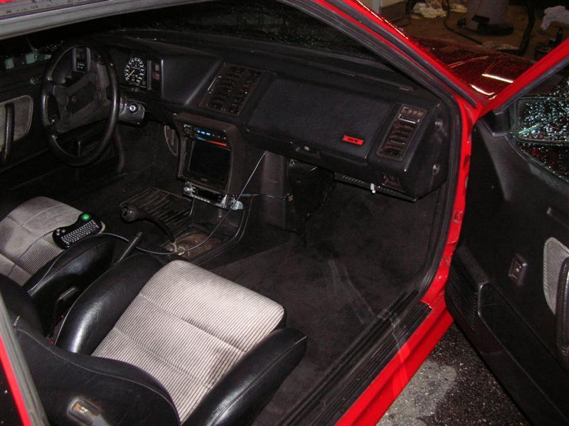 VW Scirocco interior