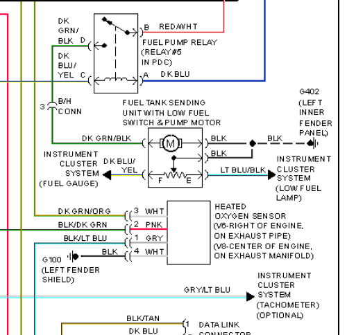 DIY Fuel pump or Fuel Gauge trouble shooting (no dial-up ... dodge intrepid wiring harness 