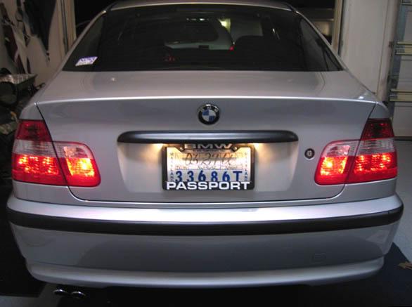 BMW E46 taillights