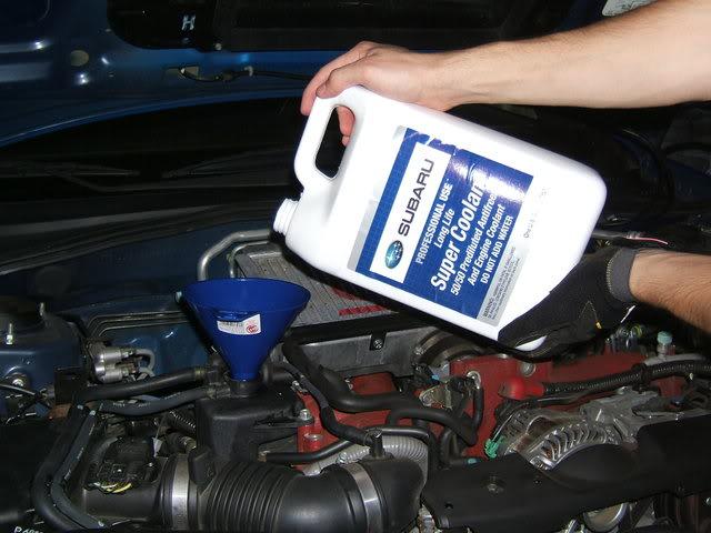 DIY Engine Coolant Change by STI Sibb subaru impreza