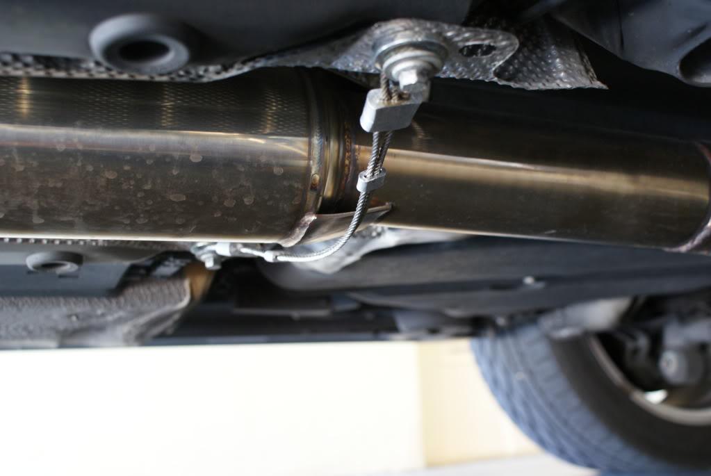 Volvo S60R exhaust