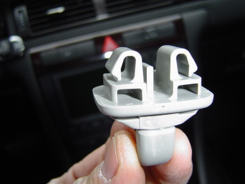 Audi A6 sun visor clip