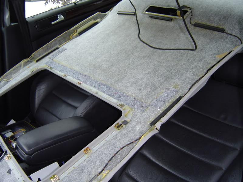 Audi A6 headliner