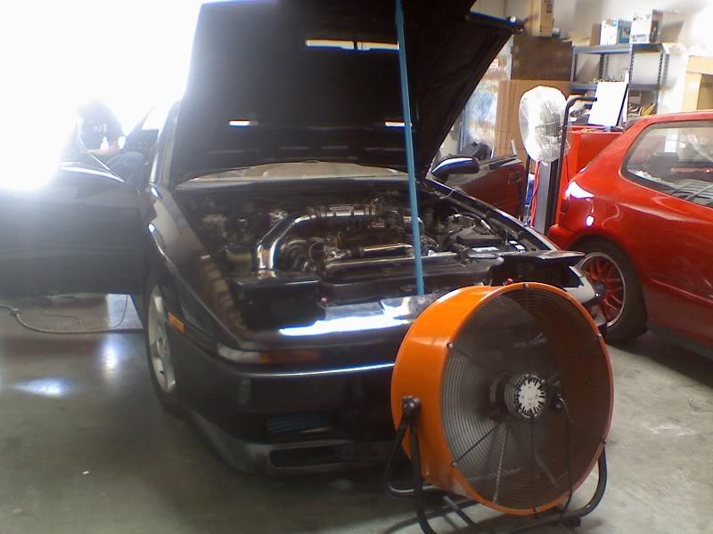 Toyota Supra A70 dyno run