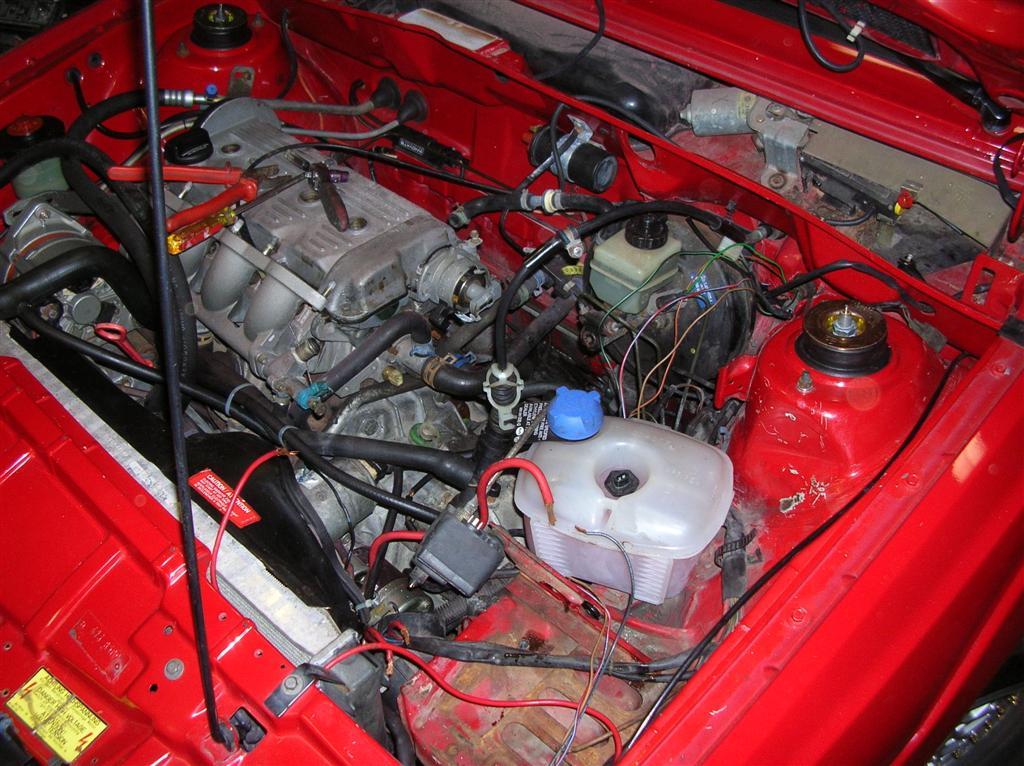 VW Scirocco 16v engine