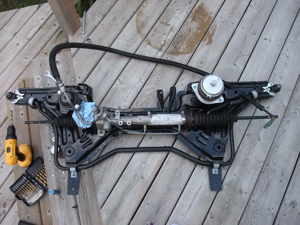 VW front subframe for 02m swap