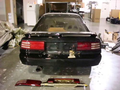 Toyota Supra A70 tinted tail lights