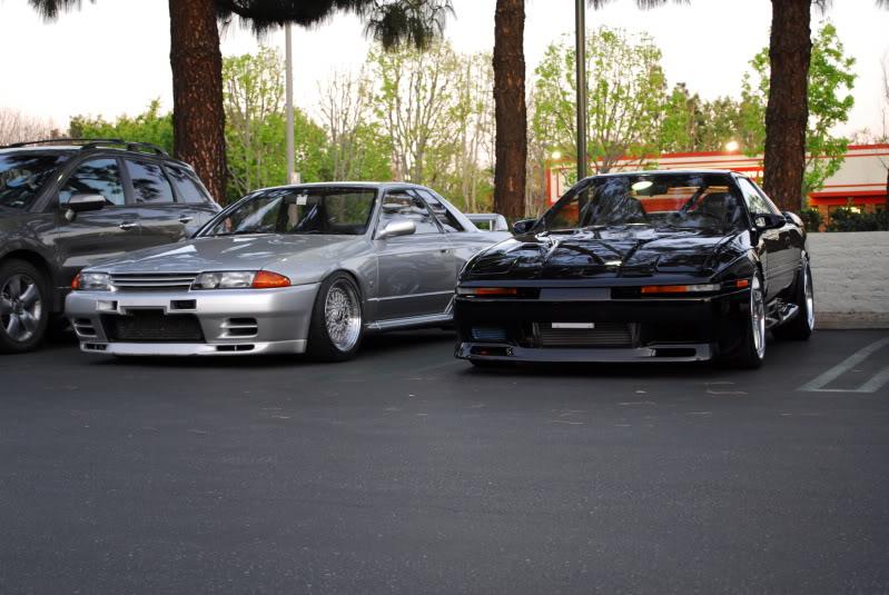 Toyota Supra A70 with Skyline