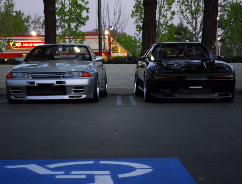 Toyota Supra A70 with Skyline