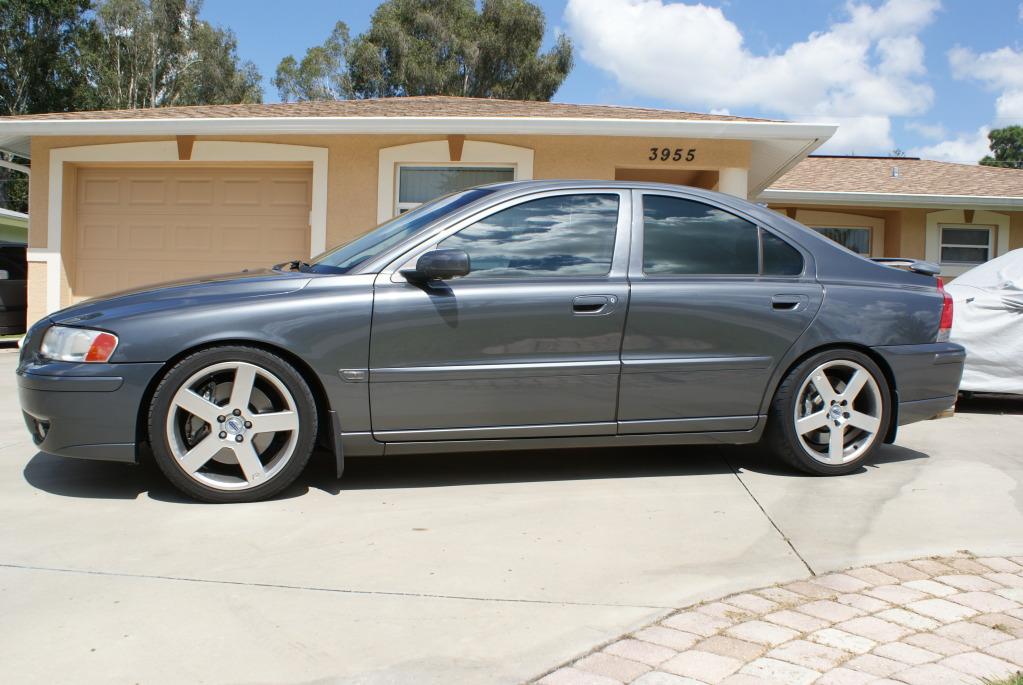 Volvo S60R EIbach lowering springs