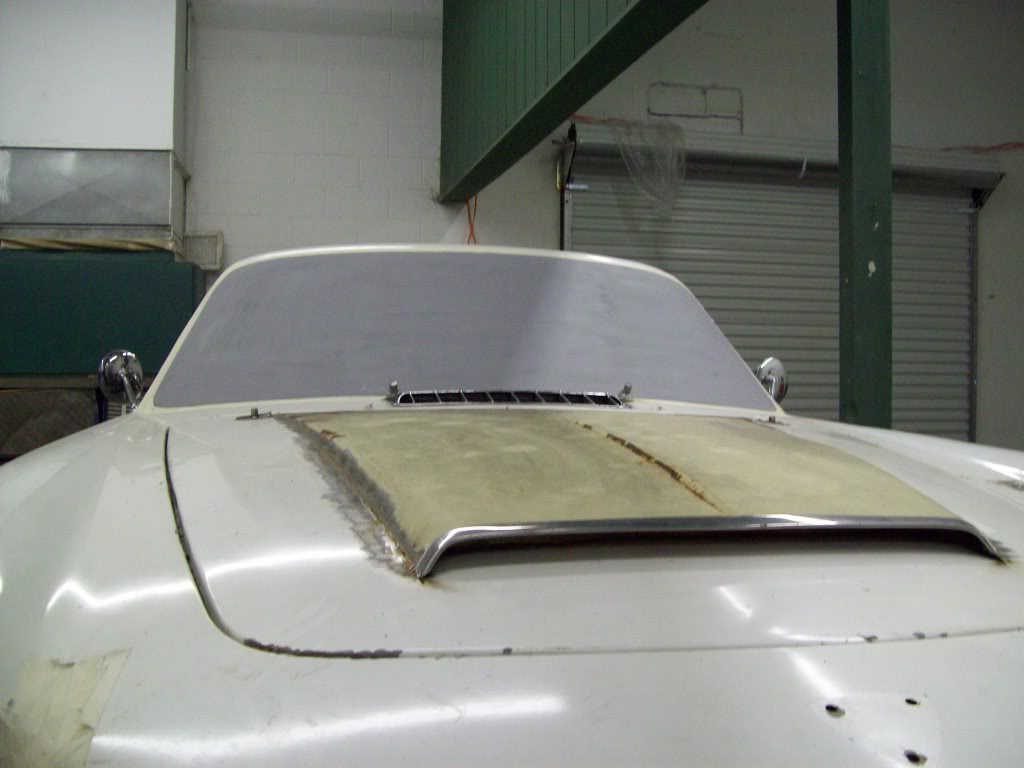 Volvo P1800 custom body work