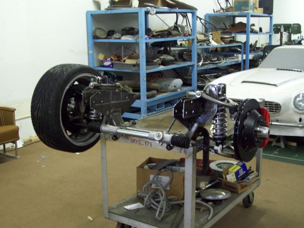 Volvo P1800 suspension