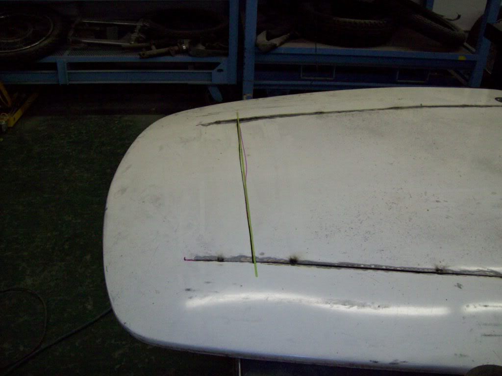 66 Volvo P1800 hood