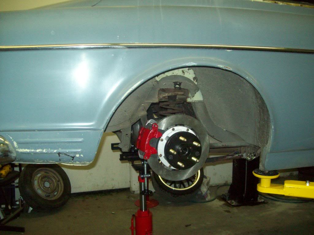 Volvo P1800 rear brakes