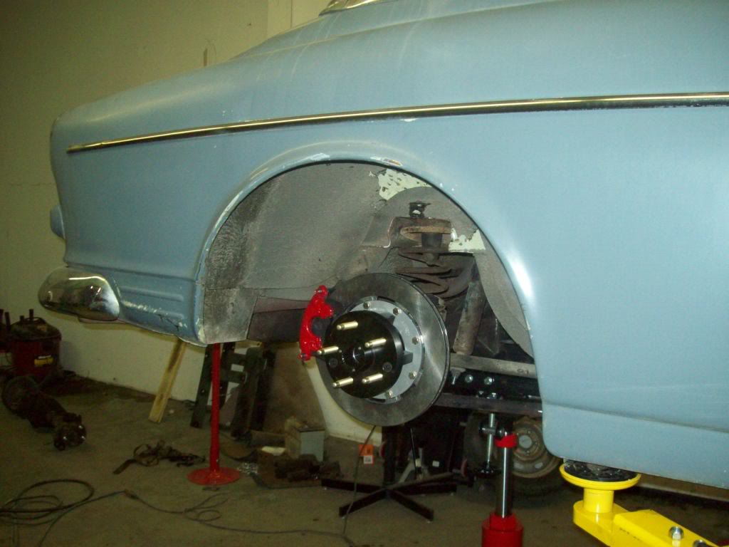 Volvo P1800 rear brakes