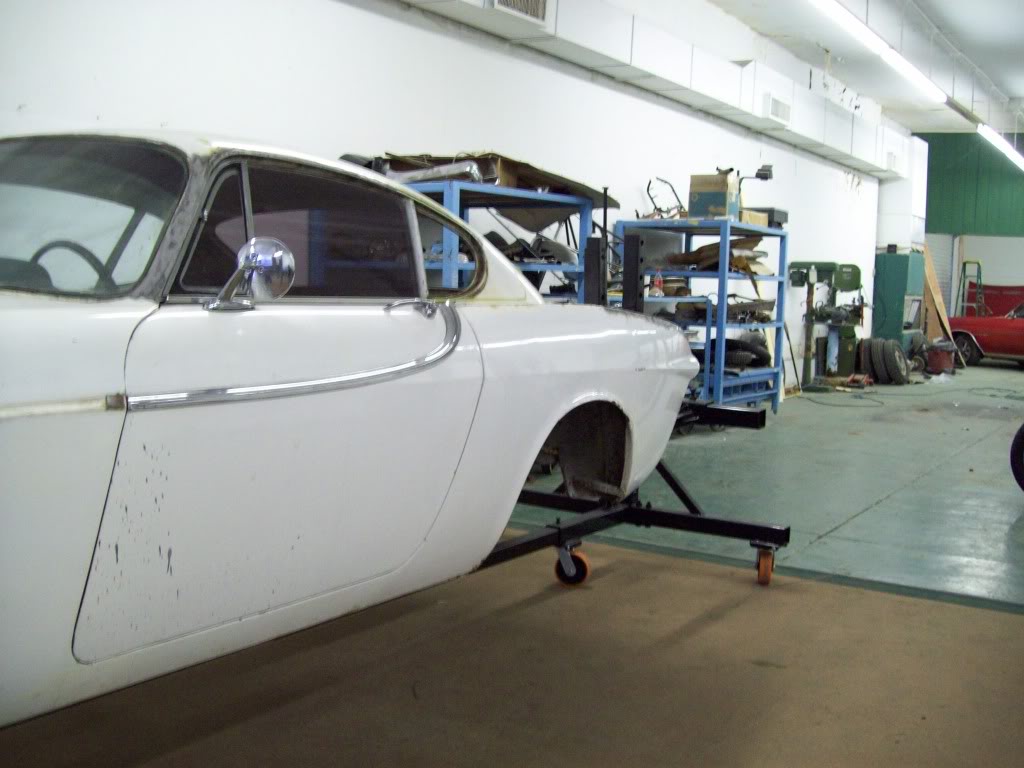 66 Volvo P1800 rotisserie