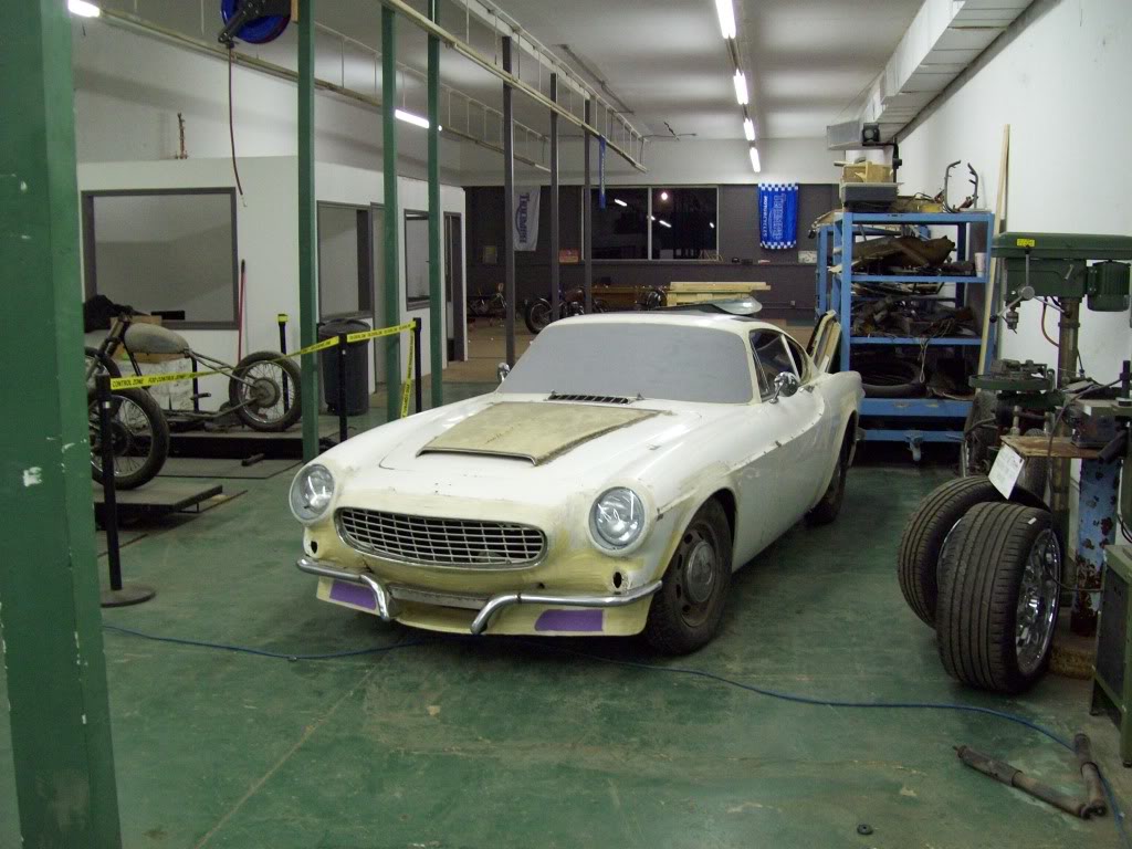 Volvo P1800 custom body work