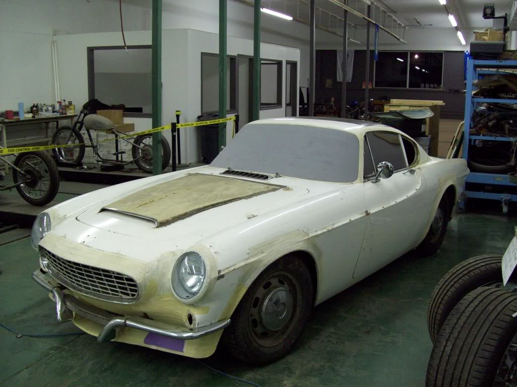 Volvo P1800 custom body work