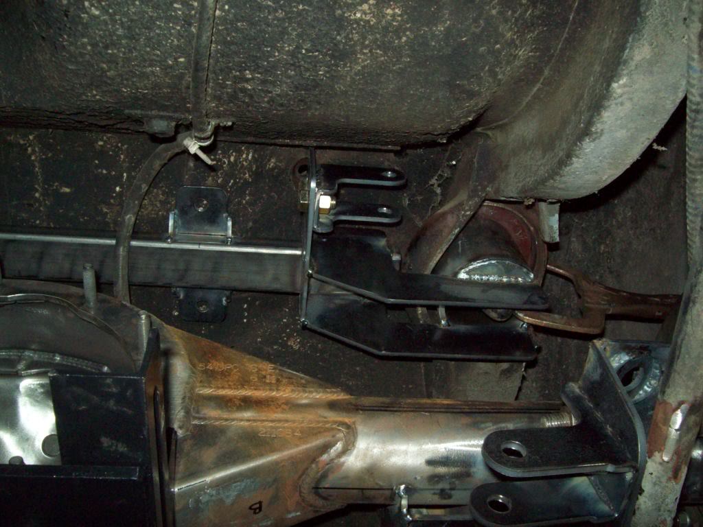 Volvo P1800 rear suspension